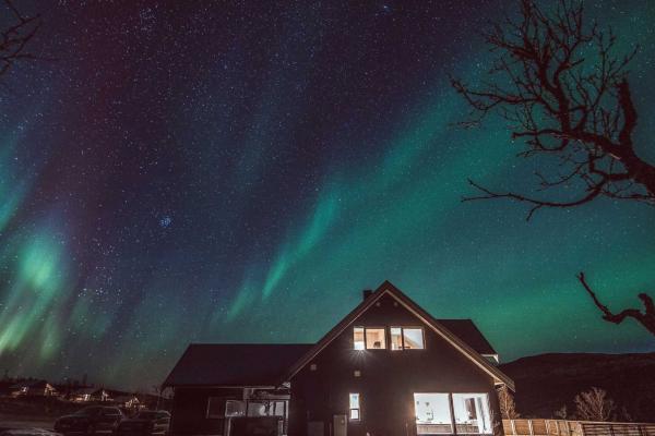 Med ekstremt liten lysforurensing kan man oppleve nordlyset på en magisk måte