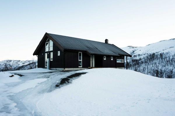 Allerede oppsatt hytte